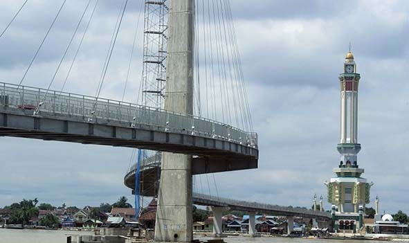 Menara Gentala Arasy yang diresmikan oleh Wapres merupakan landmark dan ikon baru Kota Jambi.